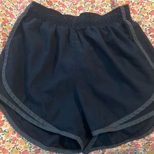 Nike Women’s Navy Blue Dri-Fit Athletic Shorts